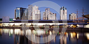 Melbourne Exhibition Centre At Night