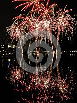 Melbourne fireworks