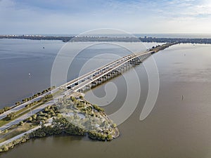 Melbourne Florida Causeway Bridge