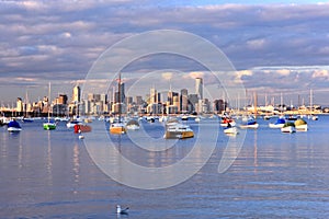 Melbourne skyline photo