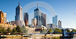 Melbourne skyline photo