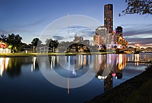 Melbourne at Twilight