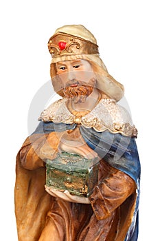 Melchor, one of the three wise men. photo