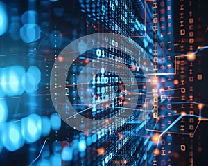 Meld an abstract representation of quantum mapping with cyber security matrices