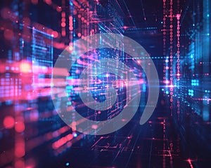 Meld an abstract representation of quantum mapping with cyber security matrices