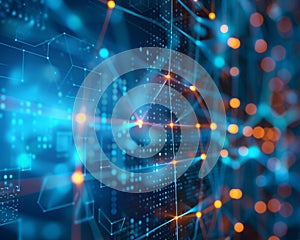 Meld an abstract representation of quantum mapping with cyber security matrices