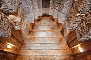 Melek Chesmen tomb in Kerch, Crimea, Ukraine