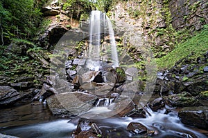 Melincourt Falls, Resolven, Neath, Port Talbot, Wales, UK GB