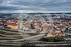 Melnik city in Czech Republic