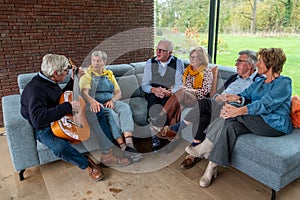 Melodies of Memory: Seniors Sharing Stories and Songs