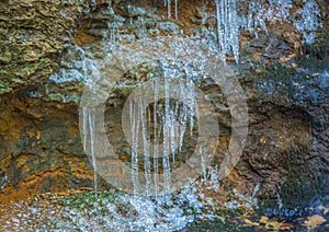 The melodious waterfall near Lauf a.d. Pegnitz, Germany