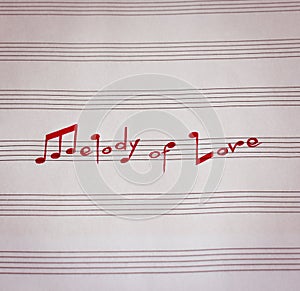 Melody of Love