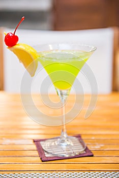 Melon Daiquiri popular cocktail