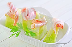 Melon with ham