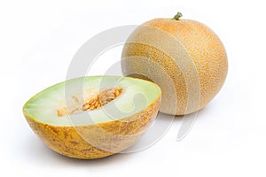 Melon honeydew and a half photo