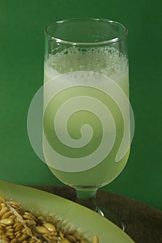 Melon juice photo