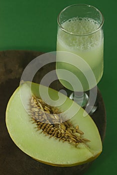 Melon juice photo