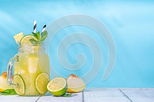 Melon lemonade or mojito
