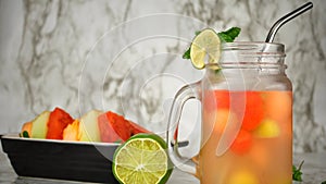 Melon Party Punch Drink