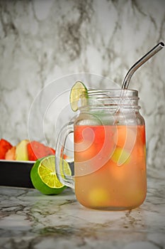 Melon Party Punch Drink