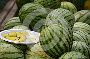 Melon from the VT market