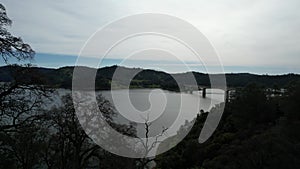 Melones reservoir California