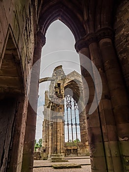 Melrose Abbey, Scotland