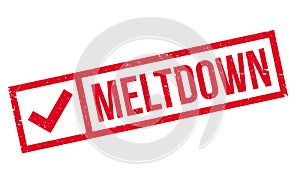 Meltdown rubber stamp