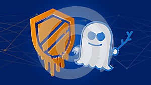 Meltdown and Spectre processor attack with network connection -