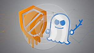 Meltdown and Spectre processor attack with network connection -