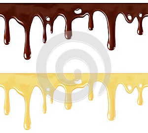 Melted chocolate