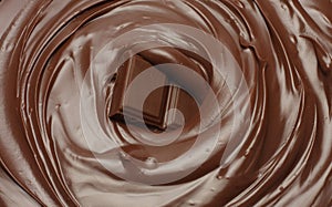 Melted chocolate background melting chocolate chocolate background