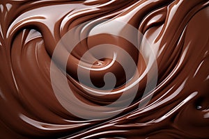 Melted chocolate texture
