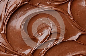 Melted chocolate texture