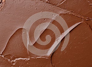 Melted chocolate texture