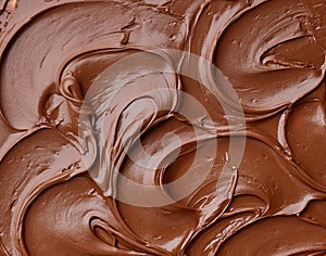 Melted chocolate texture