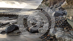 The Melted Rocks of Swamis Beach