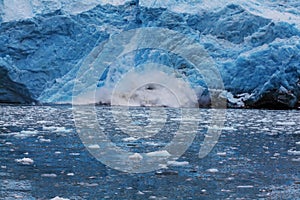 Melting Glacier in Alaska photo