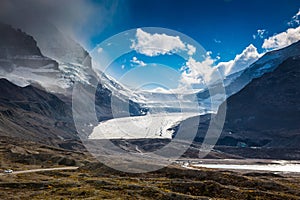 Melting Glacier Columbia