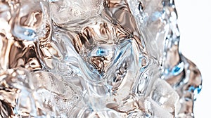 Melting ice abstract texture background design