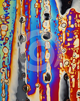 Melting ice background