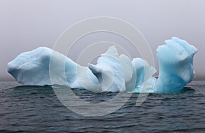 Melting Iceberg in Arctic ocean