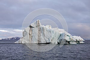 Melting Iceberg in Arctic ocean