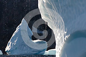 Melting Iceberg - Scoresby Sound - Greenland photo