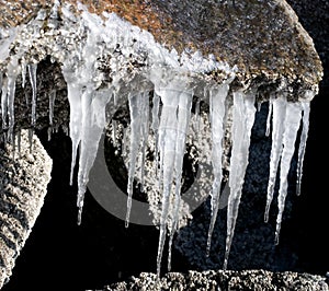 Melting Icicles