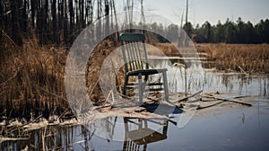 Melting Memories: A Southern Gothic Narrative Of A Green Chair In The Great Depression