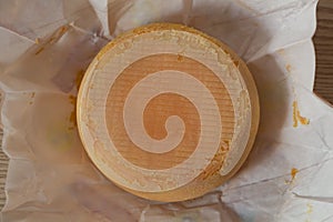 Melzer cheese in packaging