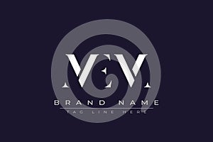 MEM abstract letter logo design