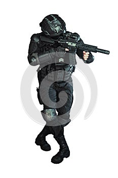 Member of the SWAT team