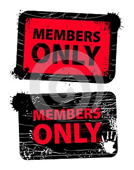 Members only